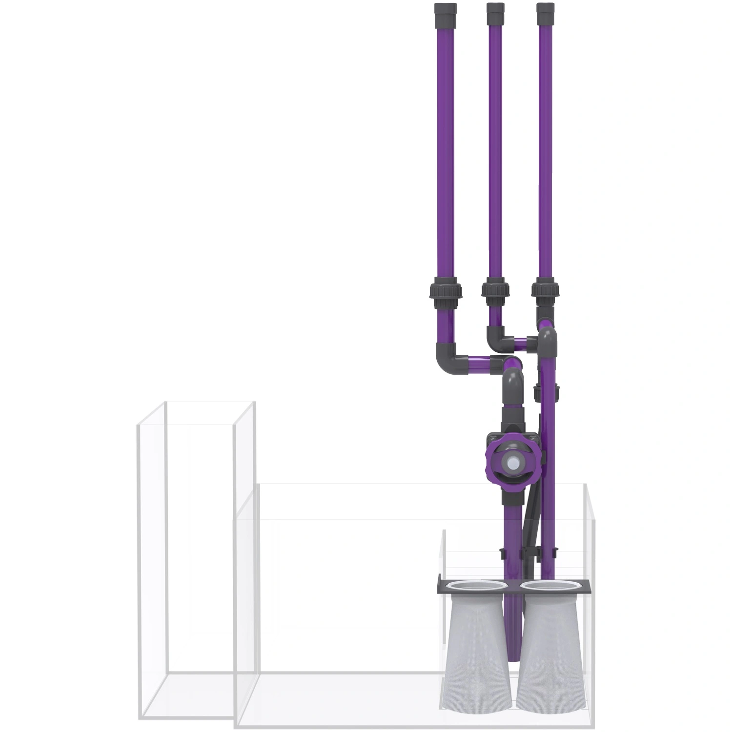 Nyos Opus 440 G2 Koralrevsakvarium Proline Grå